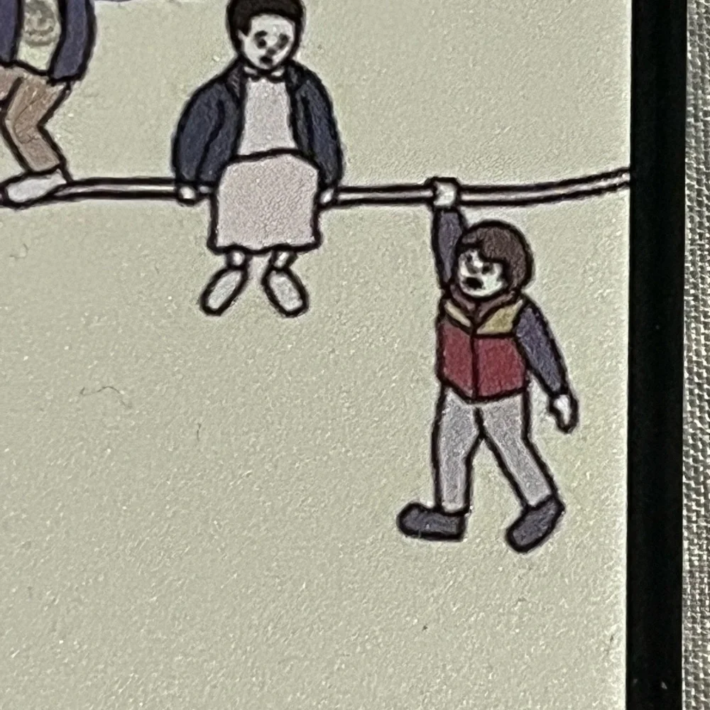 Stranger Things Walking On Rope iPhone 6/6S Phone Bumper Cover Otterbox